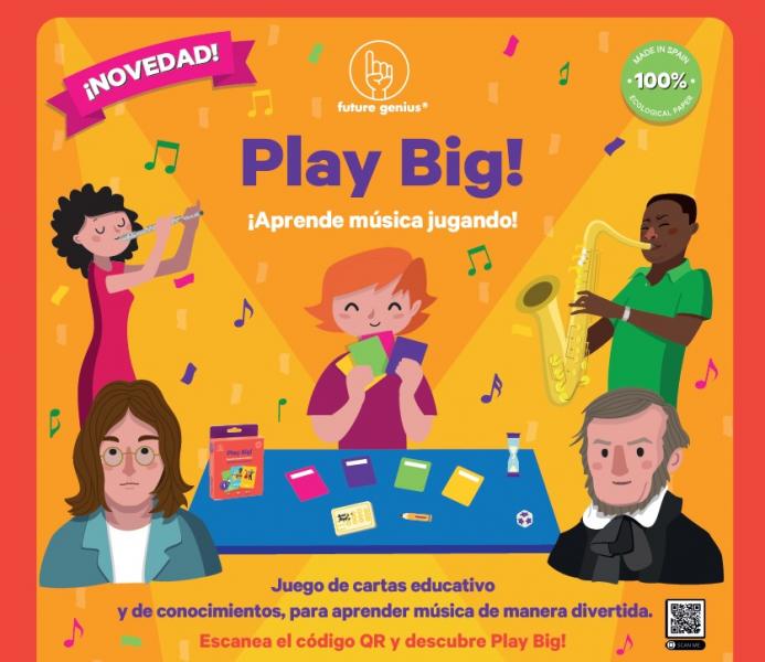 Este verano, aprende música jugando con Play Big! Descubriendo la música