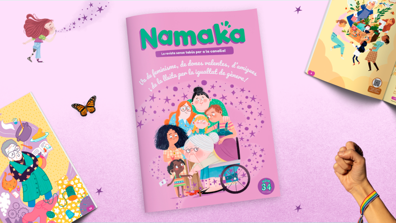 La Namaka núm. 34 va de feminisme, de dones valentes, d'amigues i de la lluita per la 